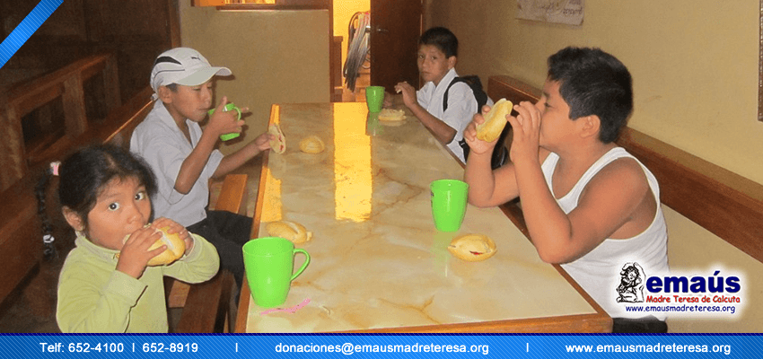 Donacion desayuno