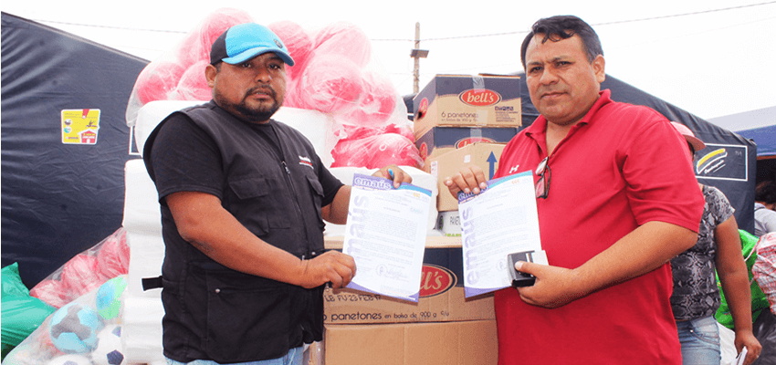 Donacion para Oasis