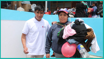 Donaciones de Ropa para Ancash