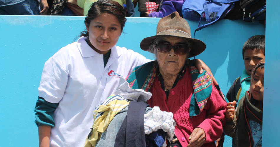 Donación de Ropa para Ancash