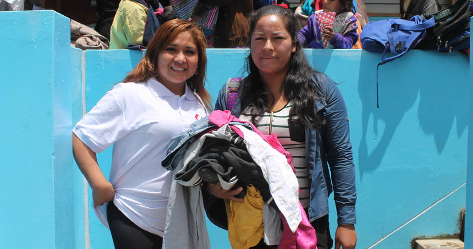 Donación de Ropa para Ancash