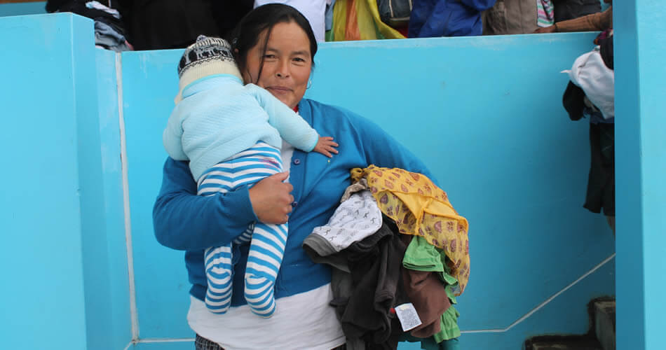 Donación de Ropa para Ancash