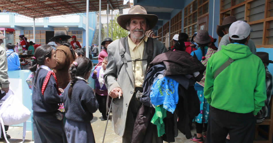 Donación de Ropa para Ancash