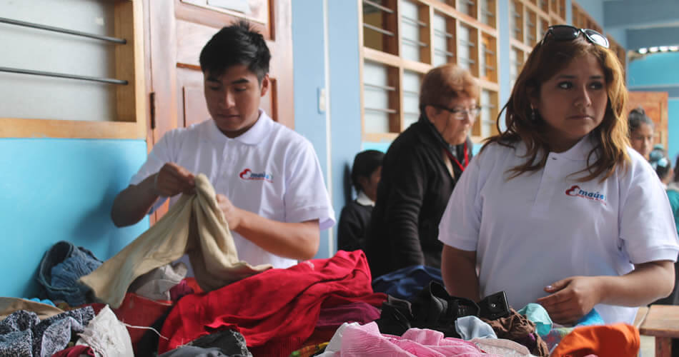 Donación de Ropa para Ancash