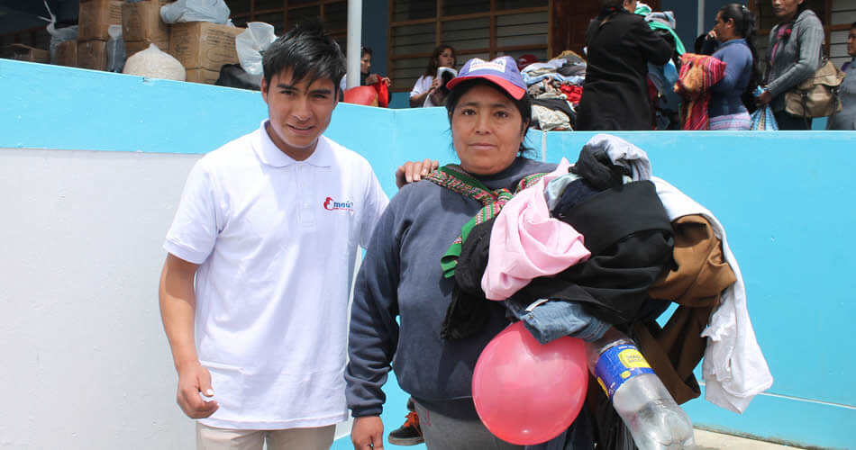 Donación de Ropa para Ancash