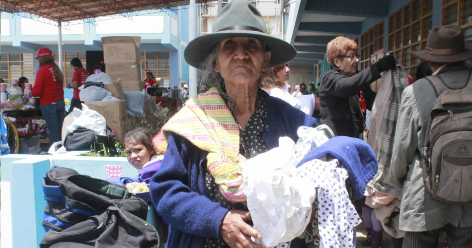 Donación de Ropa para Ancash